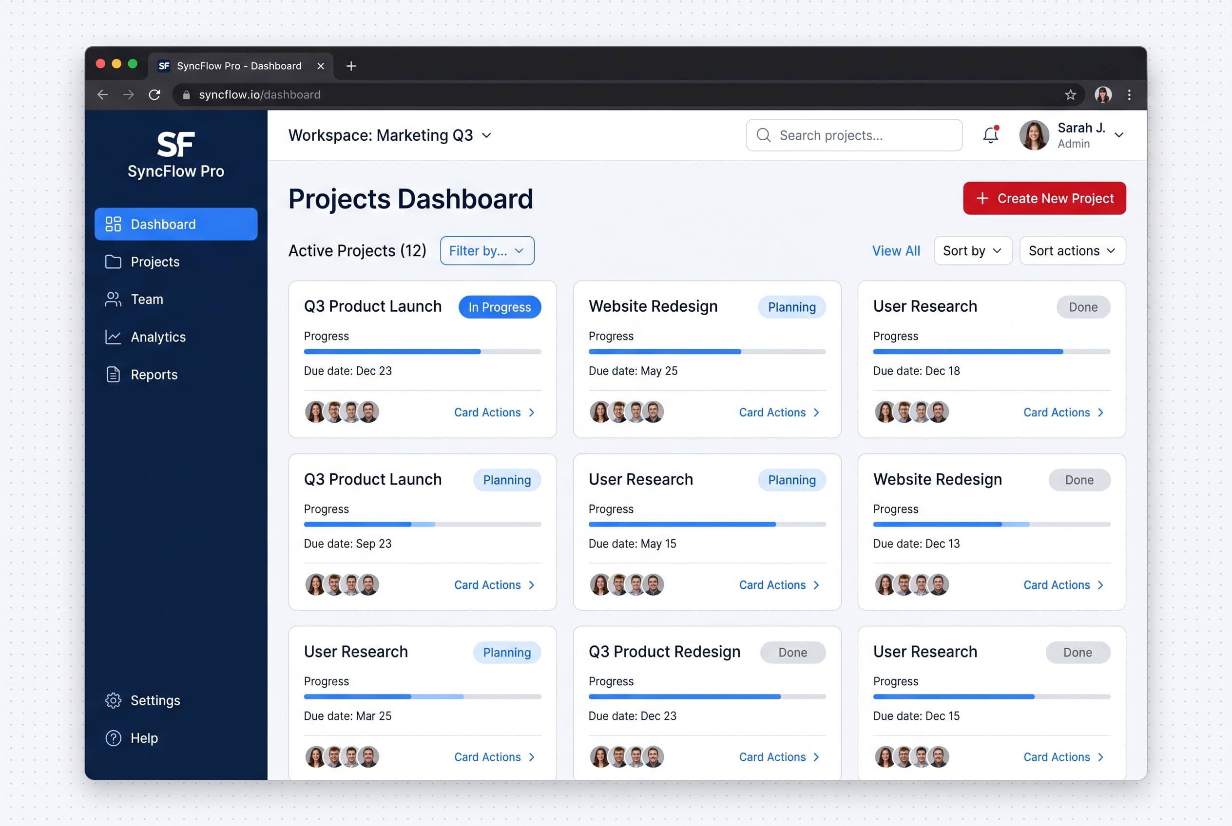 Mockup Mini SaaS